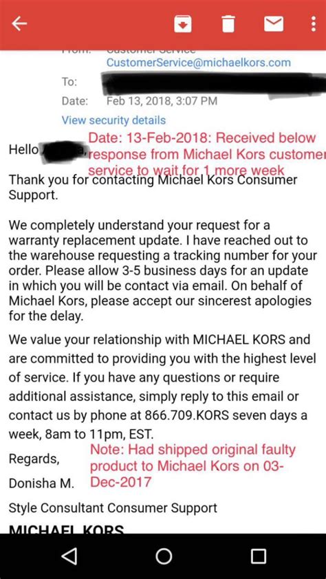 michael kors contact details|Michael Kors customer service phone.